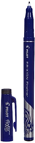 Pilot Fineliner Frixion Filzstift, radierbar, Schwarz von Pilot