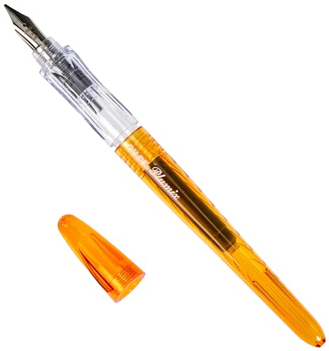 Pilot Plumix Neon Füllfederhalter, mittelgroße Feder, Orange von Pilot