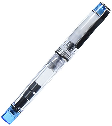 Pilot Prera Iro-Ai FPRN-350R-TLBF Füllfederhalter mit feiner Spitze, transparent, hellblau von Pilot