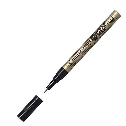 Pilot Super Color Marker extra fein 12 Stück golden von Pilot