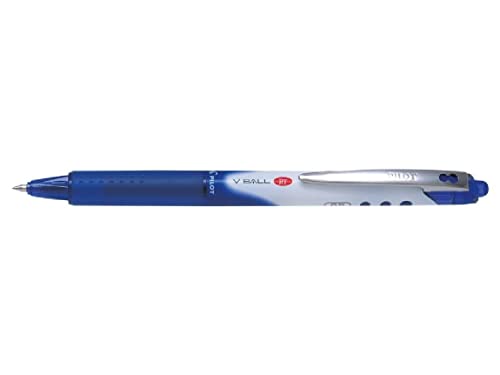 Pilot Tintenroller V-Ball RT 07 RT (M), Schaft blau, Strichstärke 0.4mm, blau von Pilot