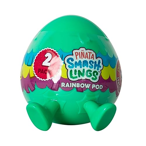 PINATA SMASHLINGS Figuren, 2 Stück, Rollo-Pod, Stile variieren, 1 zufällig ausgewählt, Schwarz von Pinata Smashlings