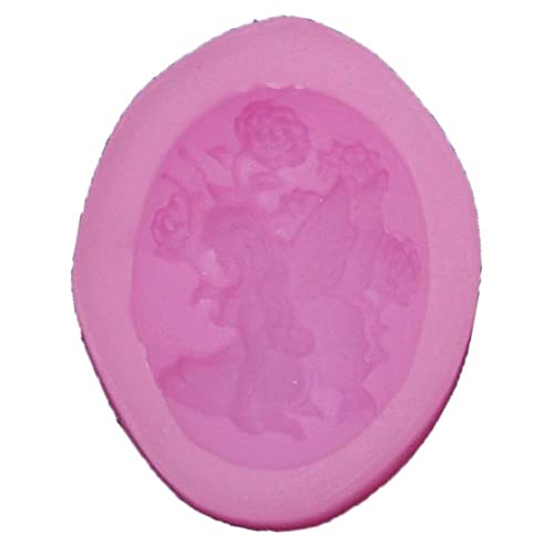 Oval Silikonform Engels Fairy Kuchen Dekorieren Werkzeuge Cupcake Topper Fondant Backen Süßigkeiten Schokoladenseife Harzform von PiniceCore