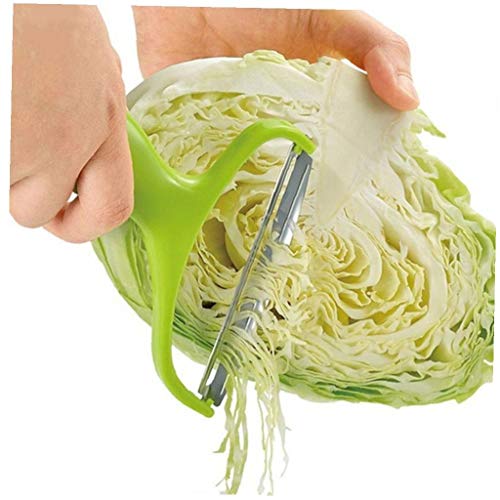 PiniceCore 1pc Kohl Slicer Raspel Kartoffelschäler Gemüsesalat Maker Cutter Edelstahl Obstschäler von PiniceCore