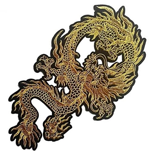 PiniceCore Chinesischer Patch Goldene Bestickte Applique Nähen Auf Kleidung Aufkleber Für DIY Kleidung Zubehör von PiniceCore