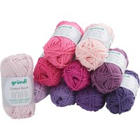 Gründl Cotton Quick Mini "Shades of Pink and Violet" von gründl