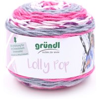 Gründl Wolle "Lolly Pop" - Granat/Fresie/Zinn/Weiß, Farbe 19 von Pink