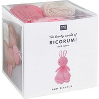 Rico Design Ricorumi Häkelset "Baby Blankies" - Hase von Pink