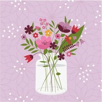 Serviette "Blumenvase" von Paper+Design