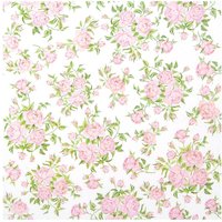 Serviette "Little Roses" - 20 Stück von HOME FASHION