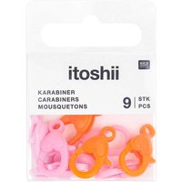 itoshii Karabiner-Set "Pink Mix" von Pink