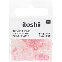 itoshii Perlen-Set "Blüten Holographisch" von Pink