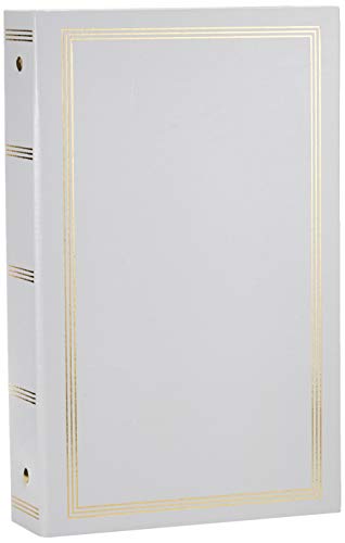 3-Ring Photo Album 300 Pockets Hold 4x6 Photos, White von Pioneer Photo Albums