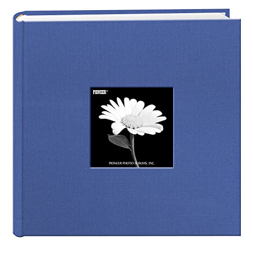 Pioneer Photo Albums, Himmelblau Pioneer Fotoalbum aus Stoff mit Rahmen, 22,9 x 22,9 cm, 1-Pack von Pioneer Photo Albums