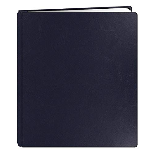 Pioneer Photo Albums 20-Page Family Treasures Deluxe Navy Blue Bonded Leather Cover Scrapbook for 8.5 x 11-Inch Pages von Pioneer Photo Albums