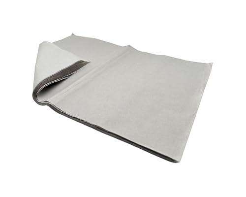 Packseide 37,5x50 cm Hellgrau Top Qualität 30 g/m² Seidenpapier Verpackungsmaterial Packpapier Ideal für Umzug, Versand, Verpackung (1) von Pioneer Verpackungen