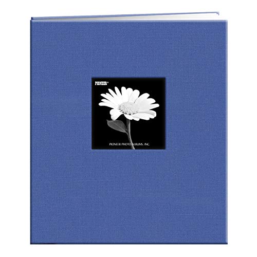 Pioneer 30,5 x 30,5 cm Buch, Stoffeinband, Album mit Fenster, rot, himmelblau, 8.5 InchesX11 Inches von Pioneer Photo Albums
