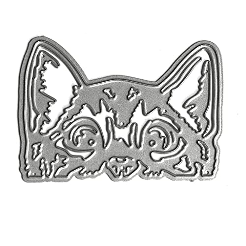 Für Katze Für Kopf Metall Stanzformen Schablone Scrapbooking Album Stempel Papier C von Pjeghbvop