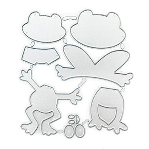 Für Kreative Glücklich Für Frosch Metall Stanzformen Schablone Scrapbooking Prägewerkzeug Papier Karten Album Dekoration von Pjeghbvop