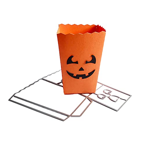 Halloween-Box-Stanzformen, handgefertigt, Scrapbooking, Prägezubehör für Kinder, Mädchen, Jungen von Pjeghbvop