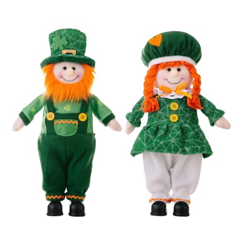 Pjeghbvop Irish Day Green Realistic Holiday Decorations Dwarfs Ornament Elegant S Day Accessories von Pjeghbvop