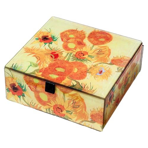 Pjeghbvop Tragbare Schmuckschatulle Ohrringe Aufbewahrungsbox Blumenringe Aufbewahrungsbox Halsketten Schmuckschatulle Acryl Textur von Pjeghbvop