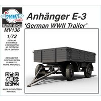 Anhänger E-3 - German WWII Trailer von Planet Models