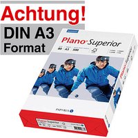 Plano Kopierpapier Superior DIN A3 80 g/qm 500 Blatt von Plano