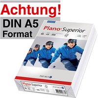 Plano Kopierpapier Superior DIN A5 80 g/qm 500 Blatt von Plano