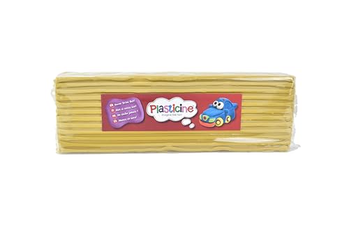 Plasticine 400g, Senf #76, Modelliermasse für Animatoren und Modellbauer, leicht zu Formen, ideal für Skulpturen, Modelle und Stop-Motion Plasticine 400g, Senf #76, Modelliermasse für Animatoren und Modellbauer, leicht zu Formen, ideal für Skulpturen, Modelle und Stop-Motion von Plasticine