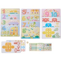 PlayMais Card-Set "Fun to learn numbers" von PlayMais