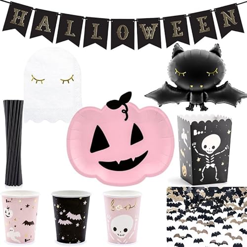 Playflip Halloween Party Deko Set 53 TLG. Partyset von Playflip