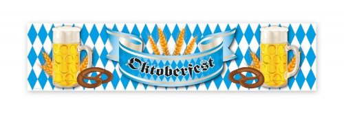 Playflip Strassenbanner Oktoberfest Bayern Deko Banner Dekoration Wiesn von Playflip