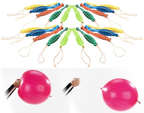 Playtastic Bunte Luftballons: 20er-Set XXL-Punch-Ballons (Partyartikel, aufblasbar) von Playtastic