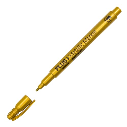 Markerstifte von Plus Office Modell ROTULADOR PLUS METALLIC MARKER GOLD von Plus Office