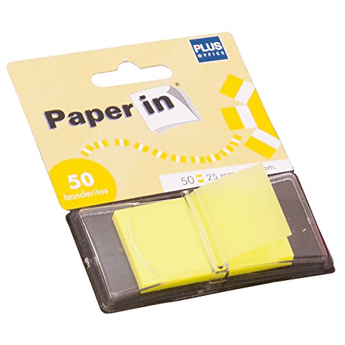 PLUS Office Paper in-distributeurs bis 50 banderitas gelb von Plus Office