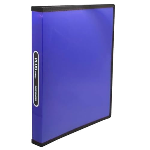 Plus Office Ordner PP Plus A4 4A/25 blau gestreift von Plus Office