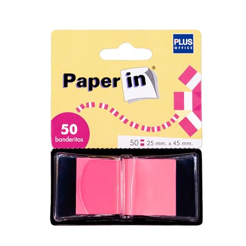 Plus Office Paper in – Spender 50 Papierfähnchen, Pink von Plus Office