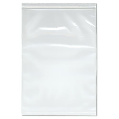 Plymor 25,4 x 35,6 cm (100 Stück), 6 mm industrielle Beanspruchung Reißverschluss wiederverschließbare Plastiktüten von PlyMor