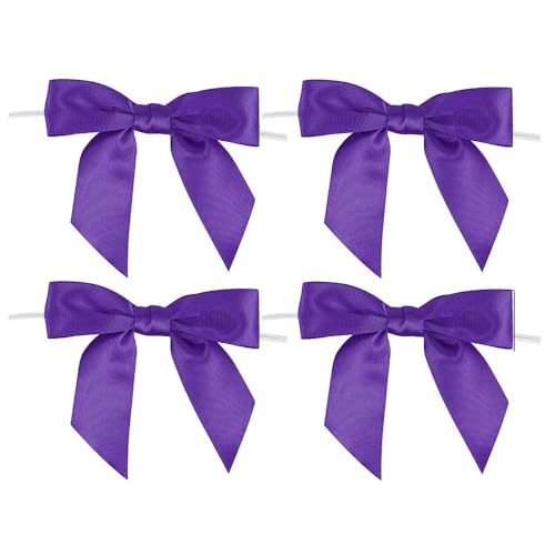 Pmnzdy Schleifen mit Draht 20 Stück 9 × 9cm Satinschleife Handgefertigte Deko Schleifen geschenkband Satinband Bowknot für Hochzeit, Geschenkverpackung, Basteln, Geburtstag, Kuchen Deko Lila Pmnzdy Schleifen mit Draht 20 Stück 9 × 9cm Satinschleife Handgefertigte Deko Schleifen geschenkband Satinband Bowknot für Hochzeit, Geschenkverpackung, Basteln, Geburtstag, Kuchen Deko Lila von Pmnzdy