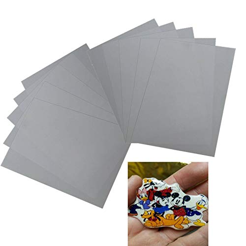 10 Stück DIY Solid White Inkjet bedruckbare Schrumpfpapier Schrumpffolie für DIY Kunst Schmuckherstellung Handwerk Deco Smooth Polish von Pmsanzay