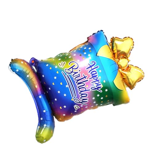 Folienballon für Babygeburtstag, Foto-Requisiten, Cartoon-Aluminium-Filmballons, Happy Birthday Party, Ballon, Babyparty, Dekoration von Pnuokn