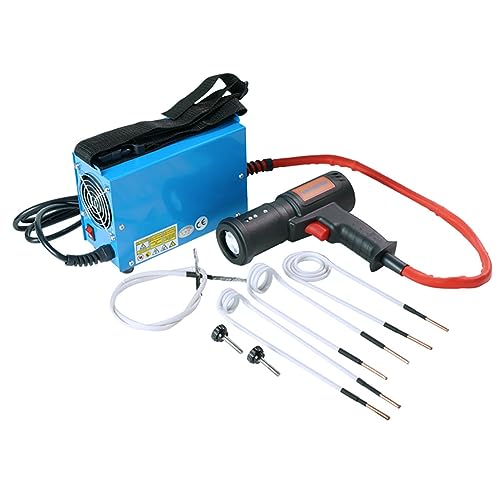 PochY Induktionsheizer, Schraubenentfernung, handgehaltene flammenlose, 1500 W magnetische Induktionsheizung, Induktionswärme, magnetisches Induktionsheizungsset, zum Demontieren von rostigen von PochY