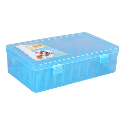 Pocoiau 42 Spulen transparente Fadenspule Aufbewahrungsbox Fadenspule Organizer Etui für kleine, große Nähgarn, Spule, Garnspule von Pocoiau