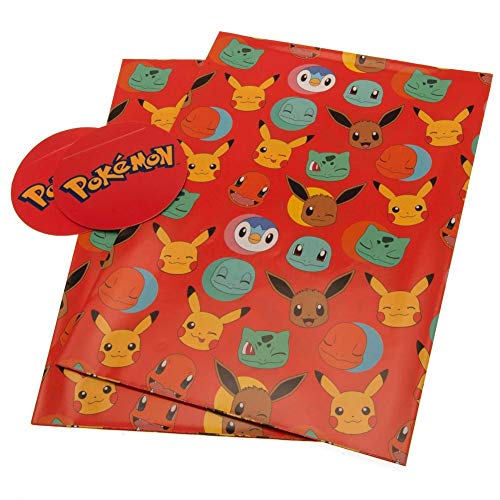 Pokem Auf Geschenkpapier, offizielles Lizenzprodukt. von Danilo Promotions LTD