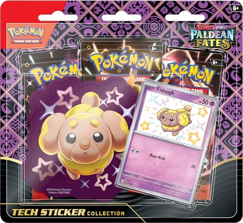 Pokémon Sticker Collection – Fidough Anime Tech-Aufkleber, Cartoon, Mehrfarbig, 1 von Pokémon