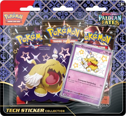 Pokemon Greavard Pokémon TCG: Scarlet & Violet—Paldean Fates Sticker Collection Tech-Aufkleber von Pokémon