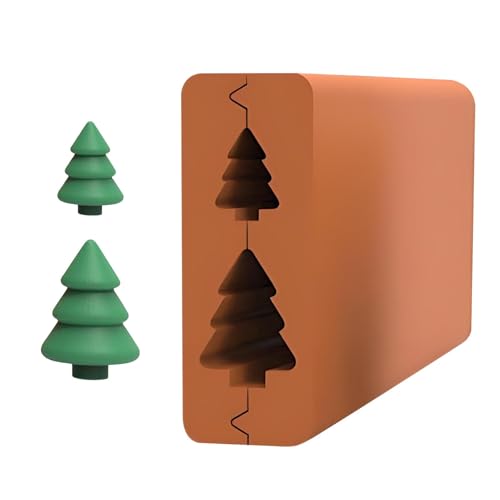 3D Christmas Tree Mold | Holiday Tree Mold | Festive Tree Mold | Christmas Tree Roller Clay Tools | Multi-funtional Christmas Tree Molding Christmas Tree Craft Mold for Home Decoration von Pokronc