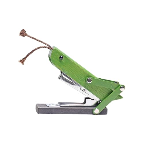 Cute Stapler | Grasshopper Stapler | Heavy Duty Stapler | Bookbinding Stapler | Long Arm Stapler | Animal Shape Stapler | Cute Desk Stapler | Art Figurine Statue For Paper School & Office von Pokronc