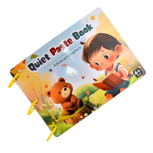 Pokronc Wiederverwendbare Sticker Busy Book,Sticker Busy Book - Tier-Stickerbuch,Lustiges Aufkleberbuch für Kinder, kreatives sensorisches Beschäftigungsbuch, pädagogisches Vorschul-Arbeitsbuch für zu von Pokronc